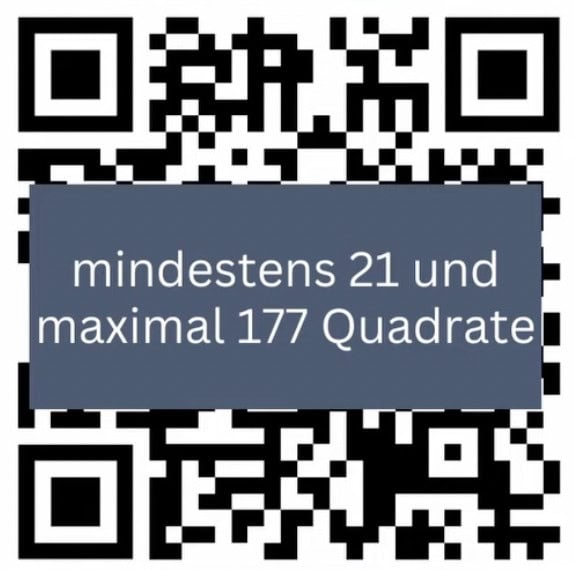 qr code quadrate